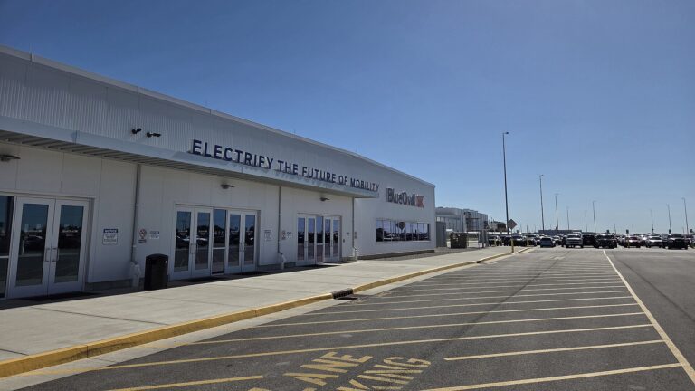 BlueOval SK plant in Glendale, Kentucky before its closure